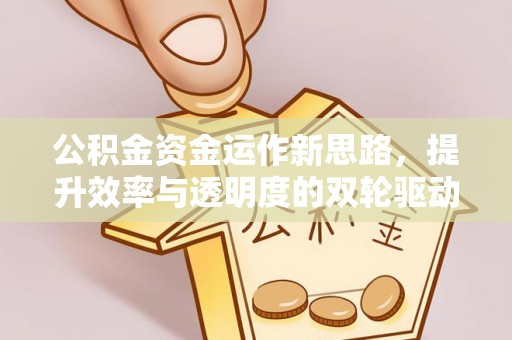 莱阳公积金资金运作新思路，提升效率与透明度的双轮驱动